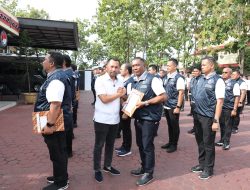 Dir Narkoba Polda Sumut Dr Jean Calvijn Simanjuntak, S.I.K., M.H  Giat Apel Pemberian Penghargaan Kepada 36 Personel