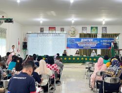 Sat Reskrim Polres Pemantang Siantar Melakukan Penyeluluhan SMP Taman Siswa