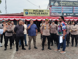 Aliansi Masyarakat Sumut Demo Polsek Pancur Batu“ Copot Kapolsek dan Kanit Reskrim Polsek Pancur Batu Tidak Mampu Ungkap Kejahatan Desa Durin Simbelang