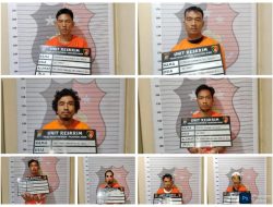 Polsek Medan Tuntungan Berhasil 8 Orang Kasus Pencurian Di Jl Nilam Kel Mangga