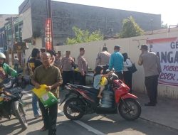 Polsek Medan Baru Gelar Gerakan Pangan Murah, Bantu Warga Beli Beras Harga Terjangkau.