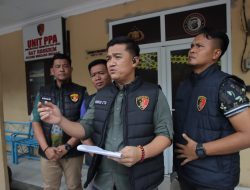 Kasat Reskrim Polres Sergai Iptu Binrod Situngkir S.H Ungkap 3 kasus Pidana PPA
