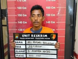 Polsek Medan Baru Tangkap Tiga Pelaku Pencurian Berangkas di Perumahan Griya Asri Ayahanda.