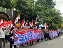 Jalak Indonesia Kepung Kejagung, Desak Usut Dugaan Gratifikasi Adpidsus Sumut