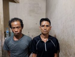 Polsek Medan Baru Amankan Dua Orang Pelaku Melakukan Pencurian Mesin Genset.