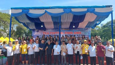 Anggota Dewan DPRI RI  Menghadiri Festival Koor Ama HKBP Distrik X Medan-Aceh Tahun 2025.