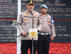 Kapolres Binjai AKBP BAMBANG Pimpin Apel Stand By Personil Gabungan TNI-POLRI dan Pemko Binjai