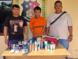 Pencuri Kosmetik Rp 84 Juta Ditangkap Polsek Perdagangan, Komplotannya Masih Diburu”
