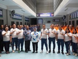 Rutan Kelas I Medan Terima Kunjungan Direktur Perawatan Kesehatan dan Rehabilitasi Ditjen PAS