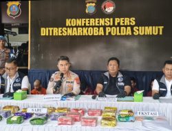 Polda Sumut Dalam Kurun Waktu 1 Juli hingga 10 September 2025, sebanyak 114 kasus Tindak Pidana Narkotika Berhasil Diungkap dengan 149 tersangka diamankan
