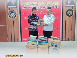 Dukung Program Pembinaan, UIN Sumatera Utara Sumbang Buku ke Rutan Labuhan Deli