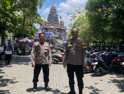 Pengamanan Ketat Polsek Medan Tuntungan Sukseskan Pesta Syukur 20 Tahun Graha Maria Annai Velangkanni