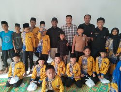 Octo G M Simangunsong Bersama Henry Pakpahan Tebar Kebaikan, Santuni Anak Yatim dan Warga Sari Rejo