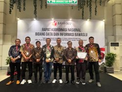 Bawaslu Kota Sibolga Raih Predikat Informatif dari Bawaslu RI