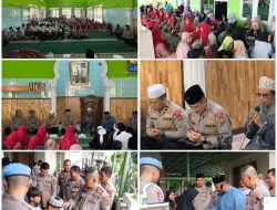 Polres Binjai Gelar Zikir dan Doa Bersama Anak Yatim di Masjid Al-Ikhlas