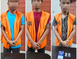 Polresta Deli Serdang Berhasil Tangkap 3 Pelaku Peredaran Narkoba