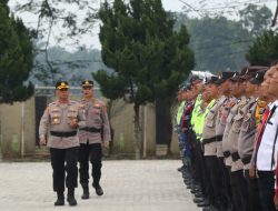 Kapolres Sergai Pimpin Apel Kesiapsiagaan Bencana Hidrometeorologi, Cek Kesiapan Personel dan Peralatan