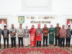 Kapolres Sergai AKBP Jhon Sitepu Hadiri Silaturahmi & Perkenalan Kajari Baru Amriyata di Gedung Putih