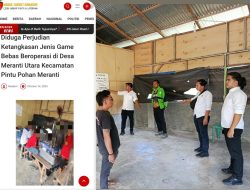 Tim Jatanras Polres Toba Cek Lokasi Jl. Lintas Siguragura, Kecamatan Pintu Pohan Meranti, Kabupaten Toba Tidak Ada Menemukan Judi Tembak Ikan