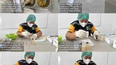 Polres Batu Bara Gelar “Safety Food”, Jamin Makanan Bergizi dan Aman untuk Ribuan Siswa di Sekolah