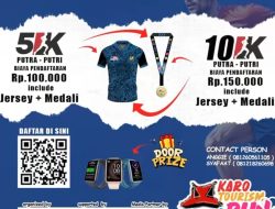Karo Tourism Fun Run 2025 Resmi Dibuka: Hadirkan Kategori 5K dan 10K Lengkap dengan Jersey & Medali