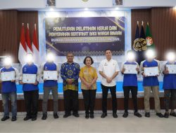 Penutupan & Penyerahan Sertifikat Pelatihan Kerja Bagi Warga Binaan Rutan Kelas I Medan