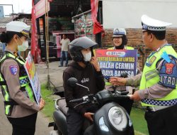 Sat Lantas Polres Sergai Ajak Pengemudi Angkot Tingkatkan Keselamatan di Jalan dalam Ops Zebra Toba 2025