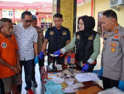 Polres Pelabuhan Belawan Musnahkan Barang Bukti Narkotika Hasil Tangkapan Sat Narkoba