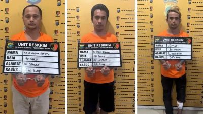 Polsek Medan Kota Gulung Sindikat Curanmor: Otak Pelaku Ditembak, Dua Penadah Ikut Diangkut