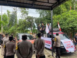 Massa Aksi Tindak Debt Collector Desak Kapolres Siantar Copot Kasat Reskrim Dan Kanit Jatanras