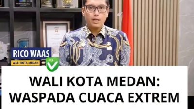 Medan Siaga 1! Rico Waas Bunyikan Alarm Cuaca Ekstrem: Waspada Banjir dan Angin Kencang Sepekan ke Depan