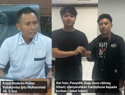 Terkait Dugaan Oknum Polisi Mengambil iPhone di Bulukumba, Ini penjelasan Kasat Reskrim
