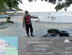 Polres Serdang Bedagai Amankan Objek Vital di Tempat Pariwisata, Terapkan Protokol Kesehatan