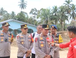 Polri Dirikan Posko Kesehatan, Keamanan hingga Dapur Lapangan untuk Warga Terdampak Banjir Tapsel