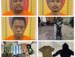 Kurang dari 1×24 Jam, 2 Pelaku dan 1 Penadah Diciduk Sat Reskrim Polres Sergai, 1 Pelaku Lainnya DPO