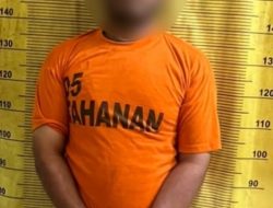 Aksi Kejarkejaran Sempat Terjadi, Bandar Narkoba Lau Mulgap Di Tangkap Polres Binjai
