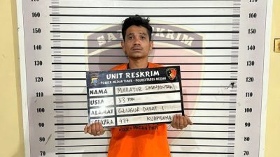 Unit Reskrim Polsek Medan Timur Berhasil Tangkap Residivis Spesialis Berinisial Maratur Simanjuntak