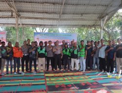 Kapolres Binjai Rajut Kebersamaan Dengan Driver Online, Ojek Online Dan Pengemudi Betor