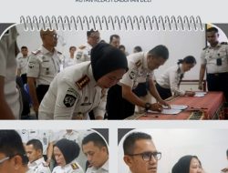 Karutan Labuhan Deli Ikuti Penandatanganan Perjanjian Kinerja Tahun 2026