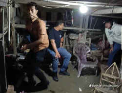 Polsek Medan Baru Grebek Kampung Narkoba di Petisah Hulu