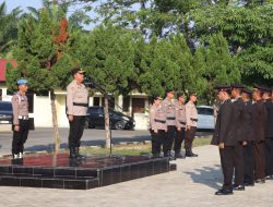 Pemberian Satya Lancana Polri, Wakapolres Sergai: Selamat dan Tingkatkan Loyalitas Kinerja