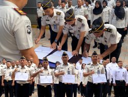 Satukan Tekad Menuju WBK dan WBBM, Rutan Tanjung Pura Teken Pakta Integritas