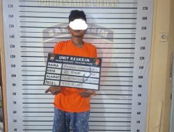 Polsek Pancur Batu Amankan Pelaku Pencurian Rumah di Desa Tanjung Anom