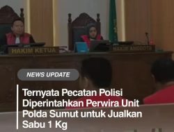 Pengakuan Mengejutkan di PN Binjai: Oknum Polisi Diduga Perintahkan Penjualan Sabu Barang Bukti