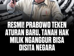 Presiden Prabowo Terbitkan Aturan Penertiban Tanah Telantar, Negara Tegaskan Hak Atas Lahan Harus Produktif