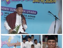 Safari Ramadhan Wagub Sumut di Sergai, Hibah Rp150 Juta Untuk Masjid Amaliatul Azhar, Polres Sergai Tegaskan Dukungan Demi Kamtibmas Kondusif