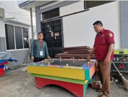 Polsek Pancur Batu Serahkan Tersangka Kasus Judi Tembak Ikan ke Kejari Deli Serdang