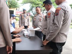 Jaga Integritas, Polres Serdang Bedagai Gelar Cek Urine Mendadak