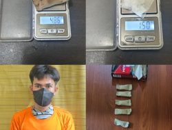 Seorang Pemuda Kelabui Polisi Dengan Bungkus Rokok Dan Edingnya Masuk Polres Binjai