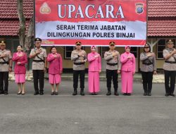 Kapolres Binjai Pimpin Sertijab PJU, Rotasi untuk Penguatan Kinerja dan Pelayanan Publik
